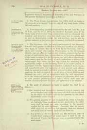 Northern Territory Act of 1863 (SA), p2